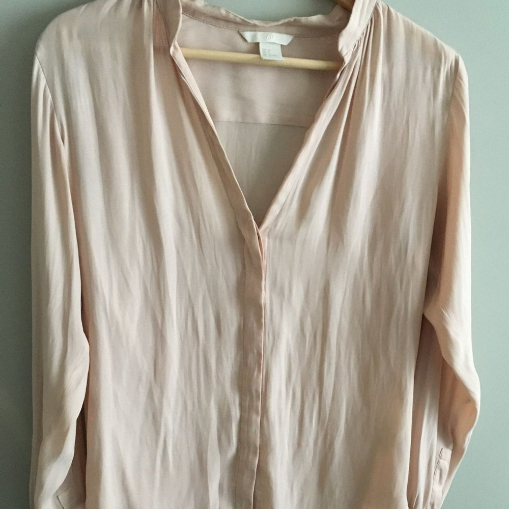 Soft Pink H&M Blouse